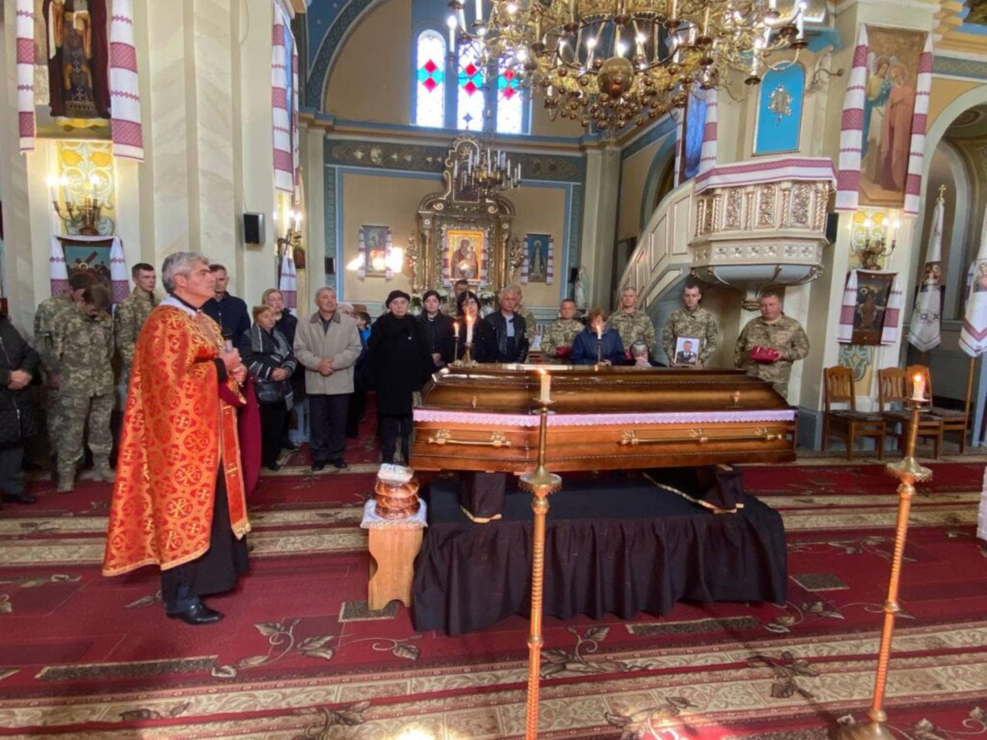 У Стрию поховали підполковника ЗСУ Віктора Пантєлєєва
