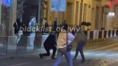 У центрі Львова у неділю ввечері сталась бійка (ВІДЕО)