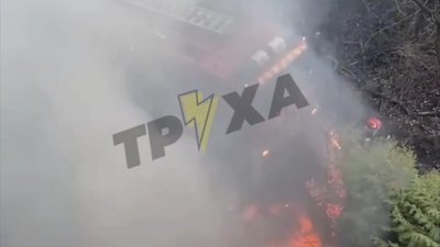 У Львові горить альтанка (ВІДЕО)