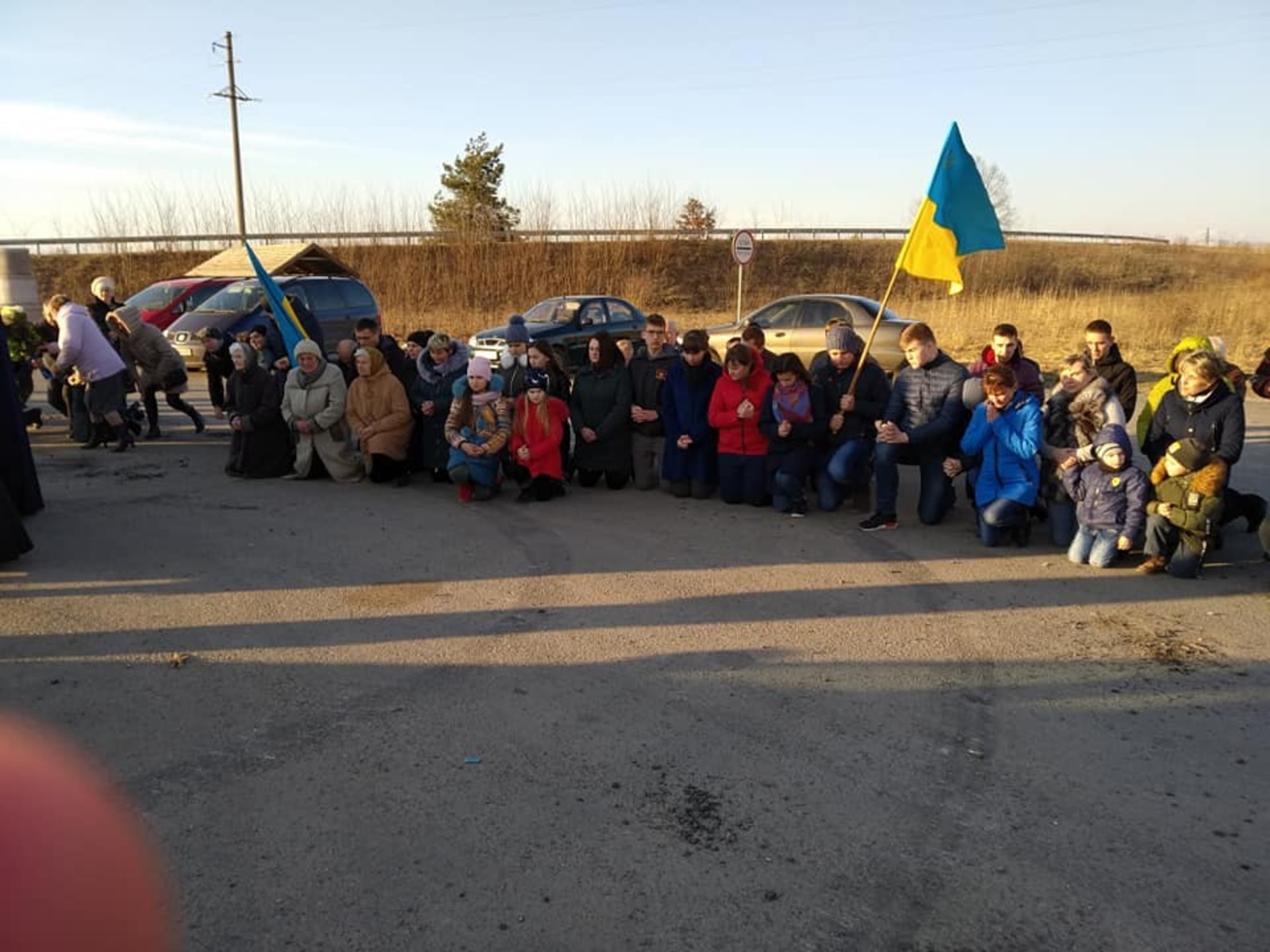 Рясне зустріло Героя України Богдана Слободу. Фото: Уляна Ганусяк.