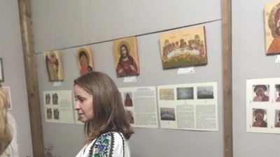 У Львові експонують унікальні роботи 13-річної школярки-іконописиці