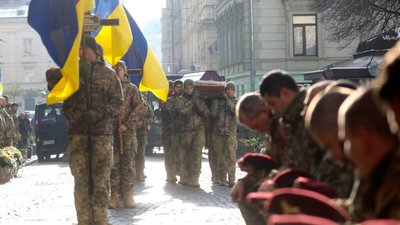 Львівщина прощається із захисниками: вісім героїв (ФОТО)
