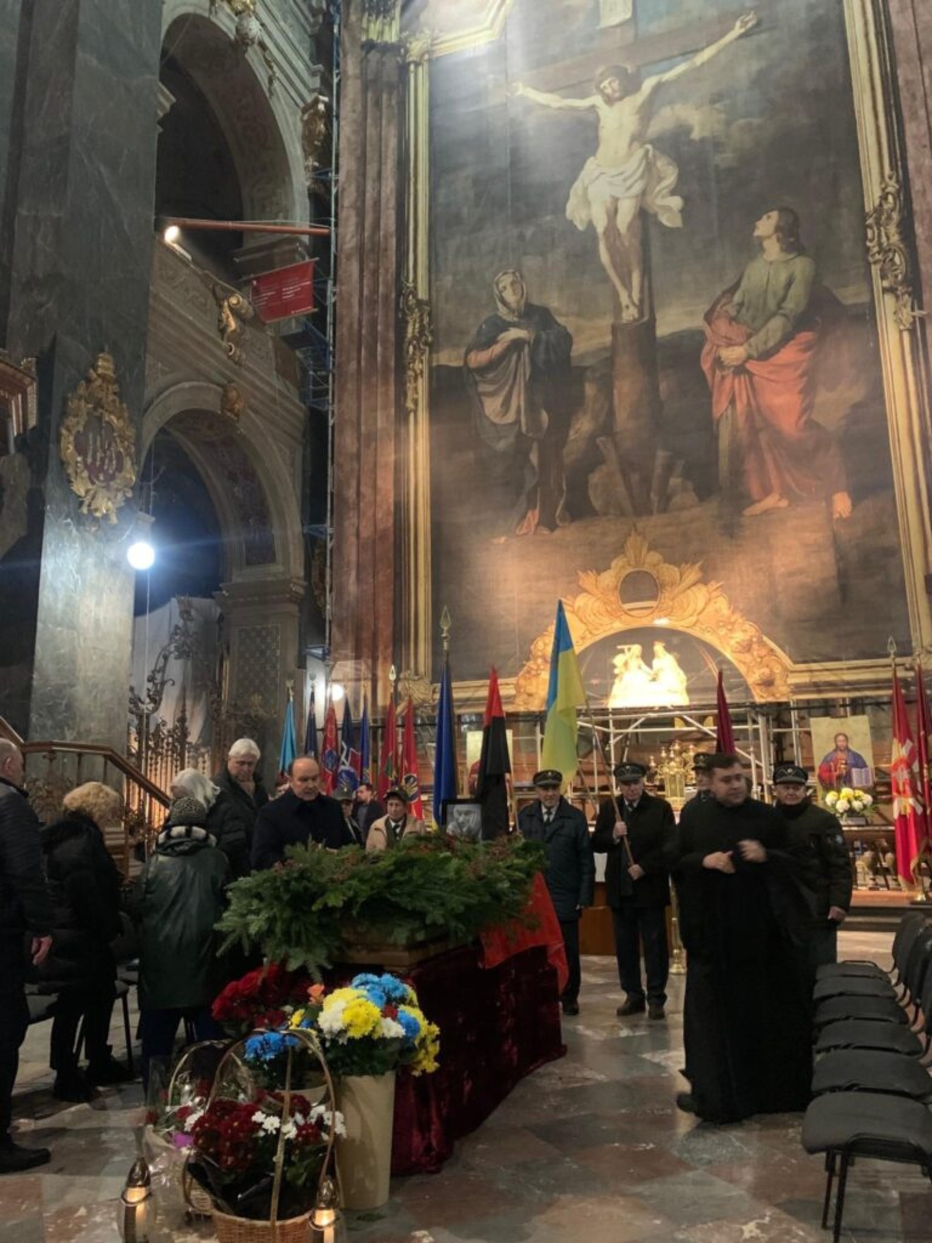 Львів прощається із Юрієм Шухевичем, фото Михайло Цимбалюк/ФБ
