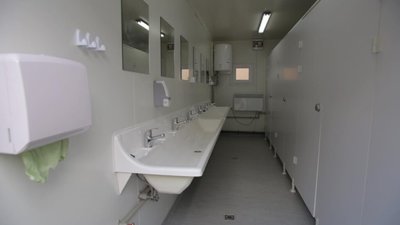 У Львові відкрили перше модульне містечко для людей, які втратили домівки через військову агресію росії (ФОТО)