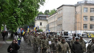 У Львові відбувся марш героїв