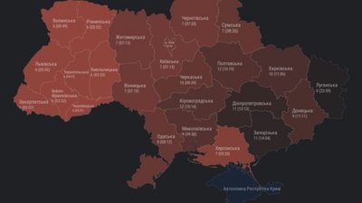Повітряна тривога у День Незалежності лунала 189 разів і сягала 14 годин