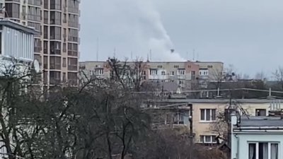 У Львові виникла пожежа на Княгині Ольги (ВІДЕО)