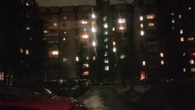 У Львові вулиця поринула у темряву