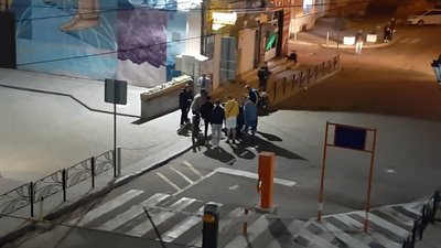У  Дрогобичі скутерист в’їхав у шлагбаум нововстановленої системи паркування (ФОТО)