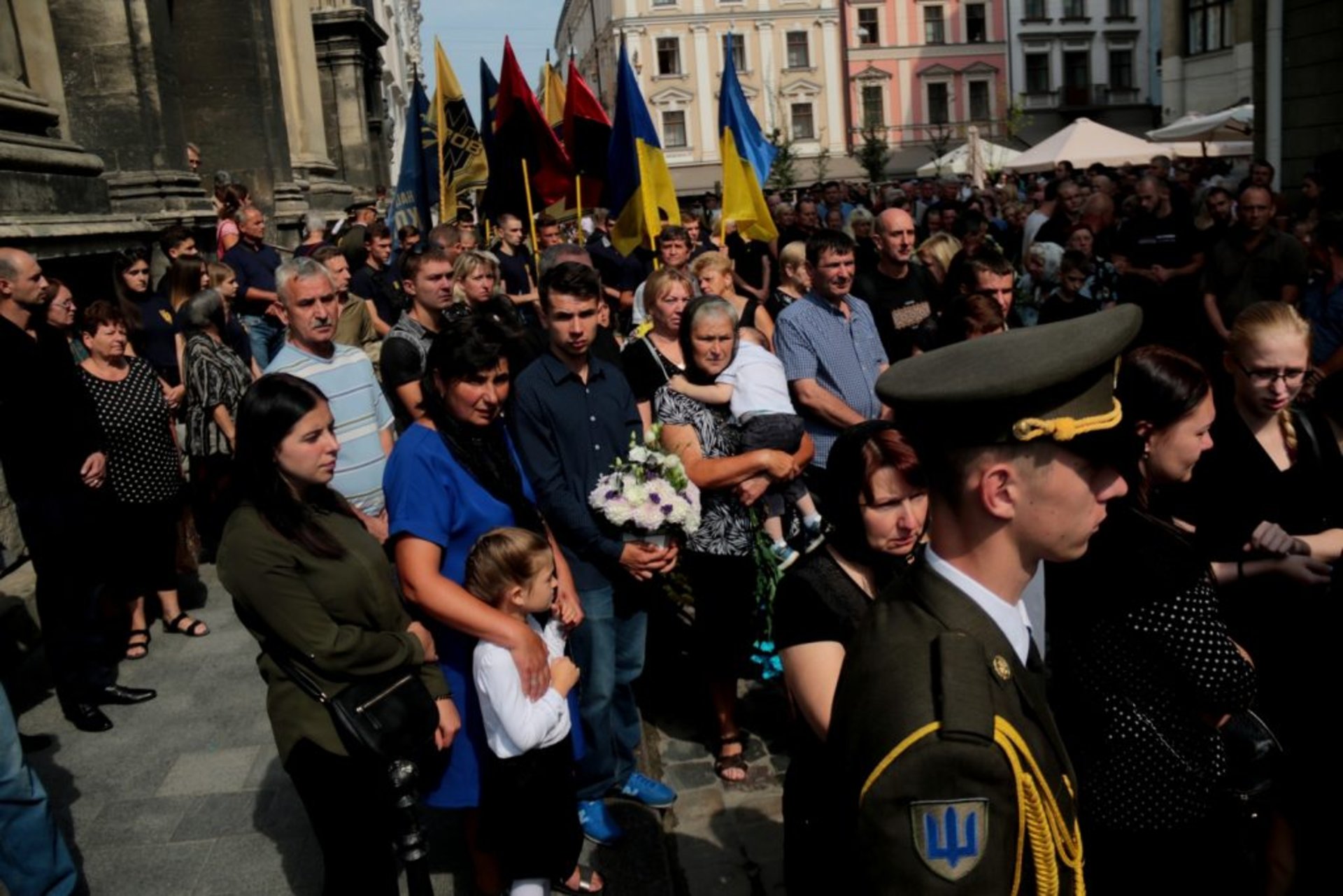 Прощання з Олегом Кремезом, Львів, 25.08.18