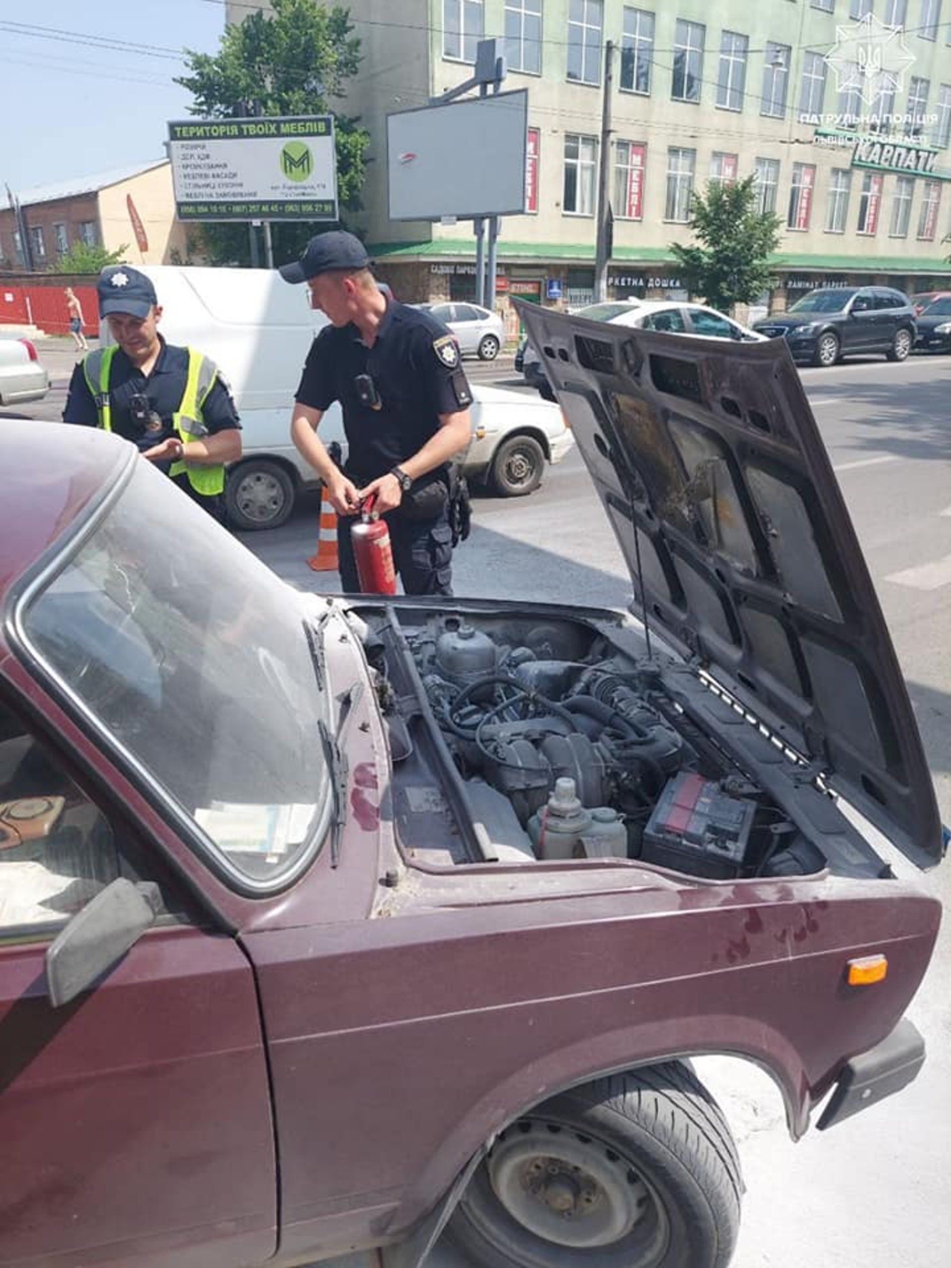 У Львові горіли автомобілі