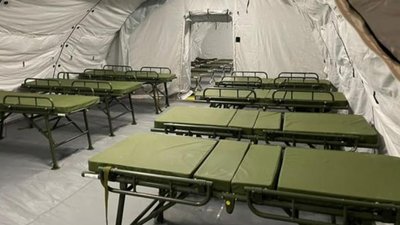 Польовий госпіталь біля Львова готовий приймати пацієнтів