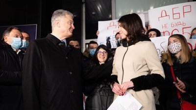 Порошенко назвав Тетяну Чорновол героїнею Революції Гідності