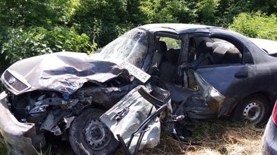 У Городку «ЗАЗ» врізався у дві іномарки, є жертви (ФОТО)