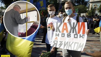 Їдь до Львова! В Одесі чоловік накинувся на україномовну жінку (ВІДЕО)