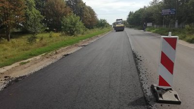 До уваги водіїв:  завершується ремонт автомобільної дороги Сокаль – Стоянів