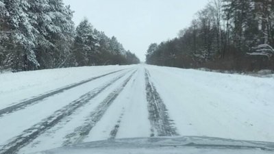 Дорога «Жовква - Червоноград» ускладнена для руху (ФОТО)