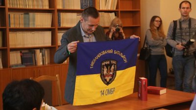 Журналіст-фронтовик Влад Якушев презентував у Львові своїх "Карателів" (ФОТО, ВІДЕО)