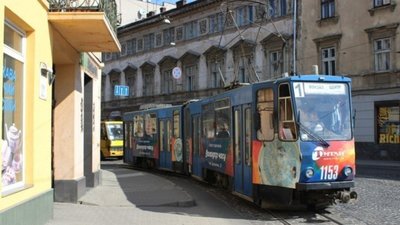 У Львові трамвай збив туриста з Полтави