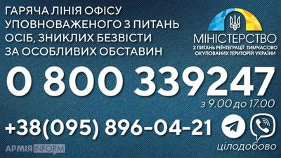 У Міноборони українцям пояснили, як шукати зниклих безвісти під час війни