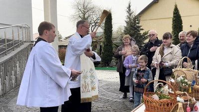 У Львові римо-католики освятили пасхальні кошики