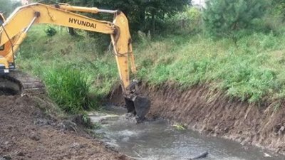 У Самбірському районі розчистять русло річки для захисту від підтоплень будинків селян