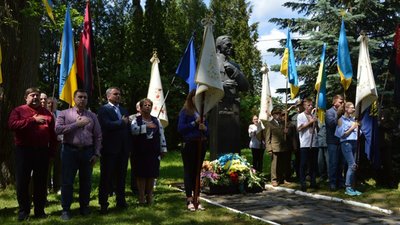 На Львівщині вшанували пам`ять Євгена Коновальця