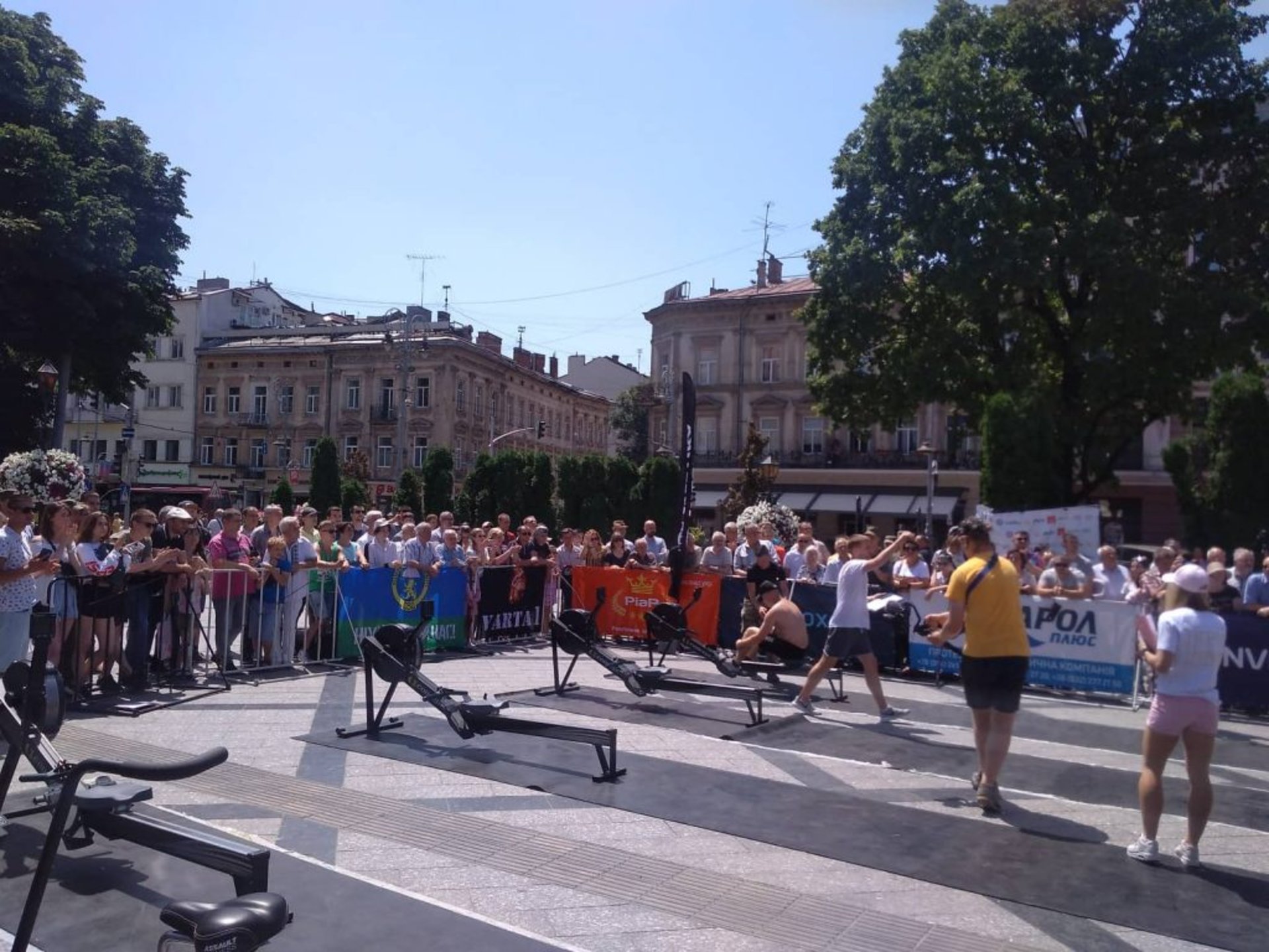 У центрі Львова стартували Ігри Героїв. Фото Четверта студія