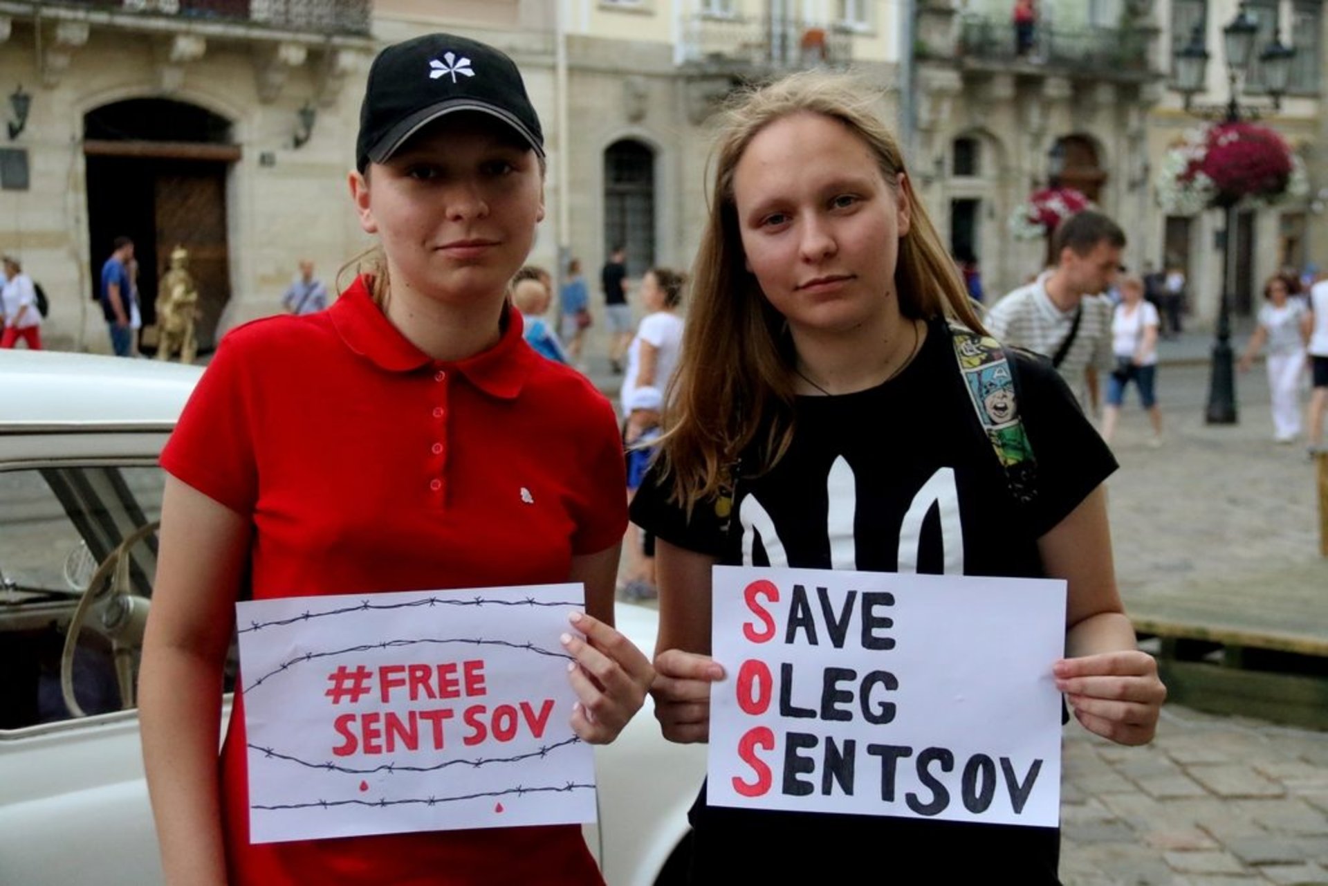 Акція на підтримку полів`язнів Кремля, Львів, 02.06.18