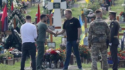 Садовий зустрівся із Зеленським (ФОТО)