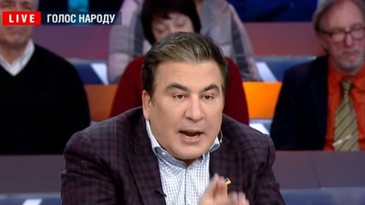 Саакашвілі прогнозує розпад України (ВІДЕО)