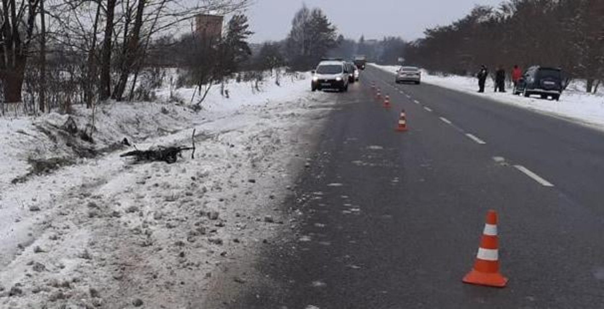 На Львівщині внаслідок наїзду автомобіля загинув велосипедист