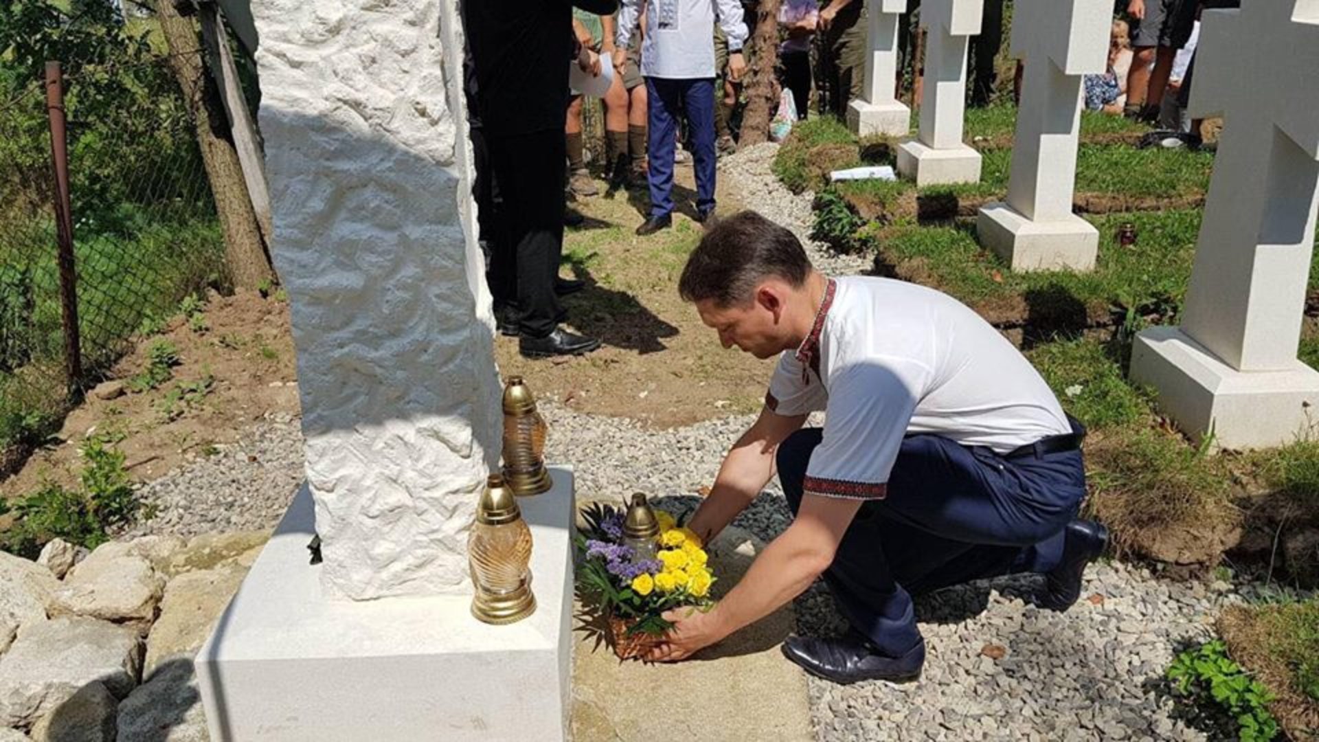 На Перемишлянщині освятили військовий Меморіал воякам УПА
