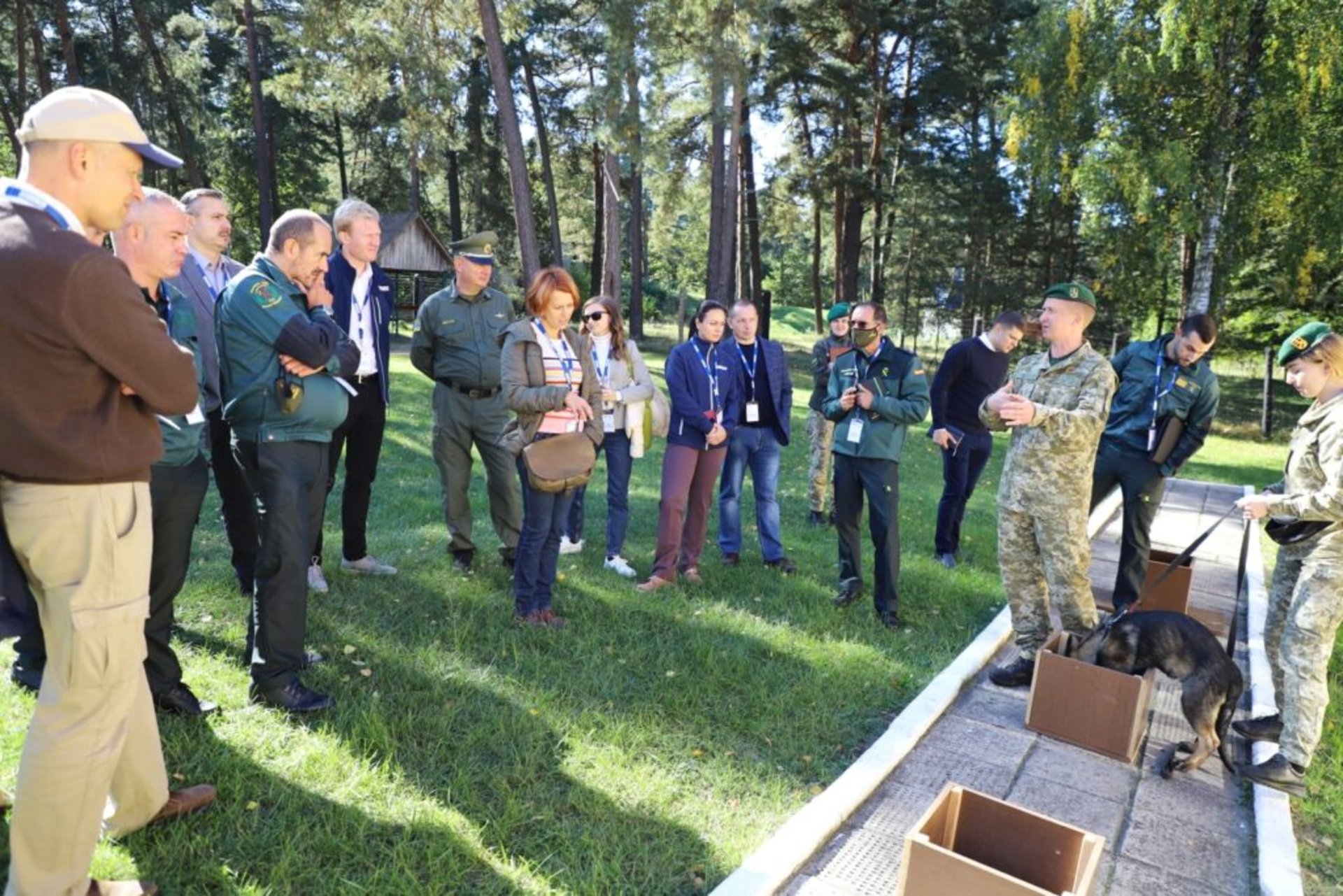 На Львівщині прикордонників відвідали представники цивільної гвардії Іспанії, фото ДПСУ