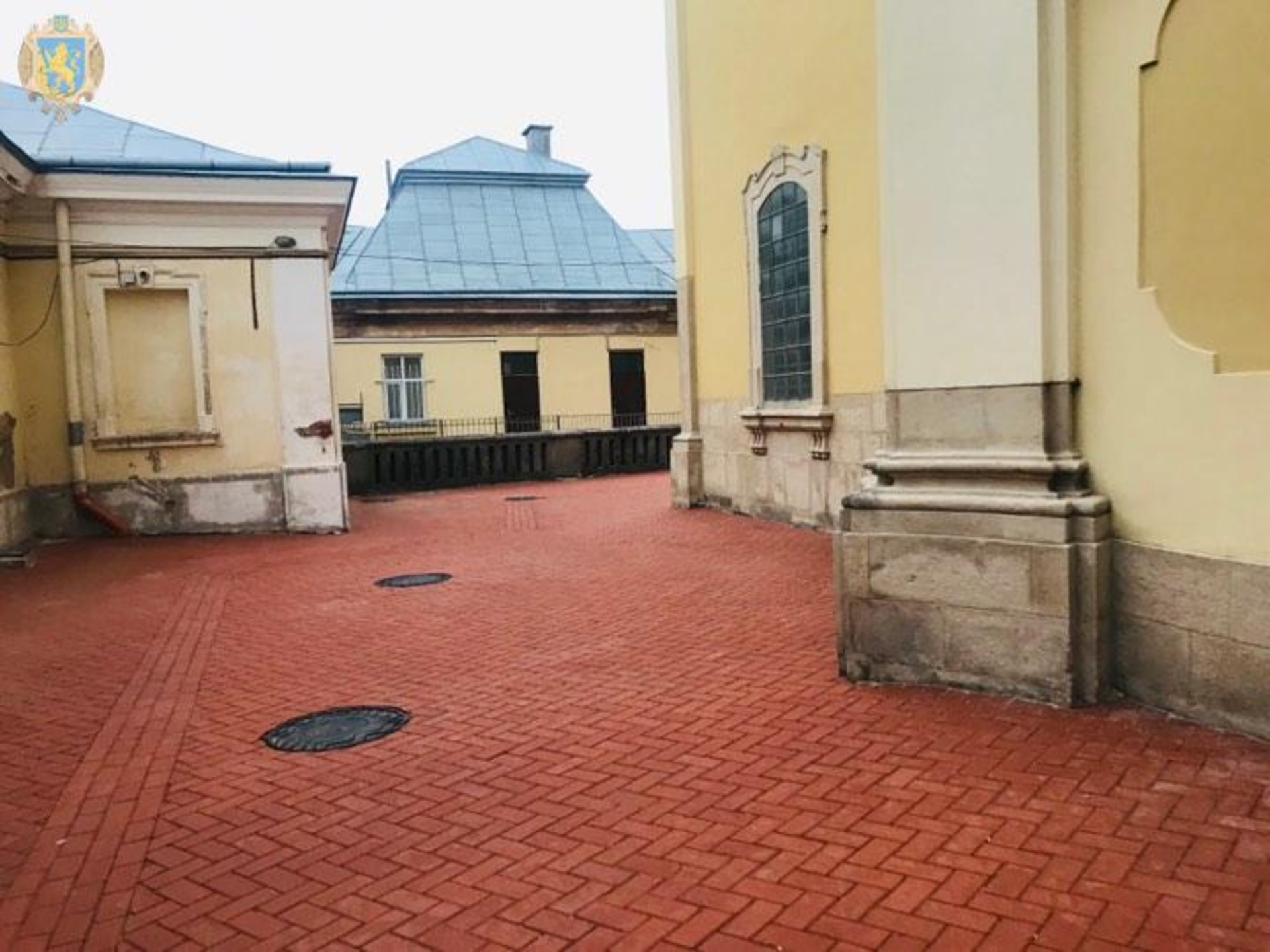 Синютка проінспектував хід робіт із реконструкції Собору святого Юра