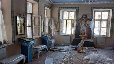 В Харкові російські війська обстріляли храм на Холодній горі (ФОТО)