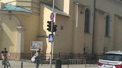 У центрі Львова є світлофор який любить водіїв (ФОТО)