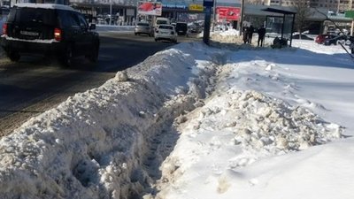 Львів надалі не чистять від снігу (ФОТОРЕПОРТАЖ)