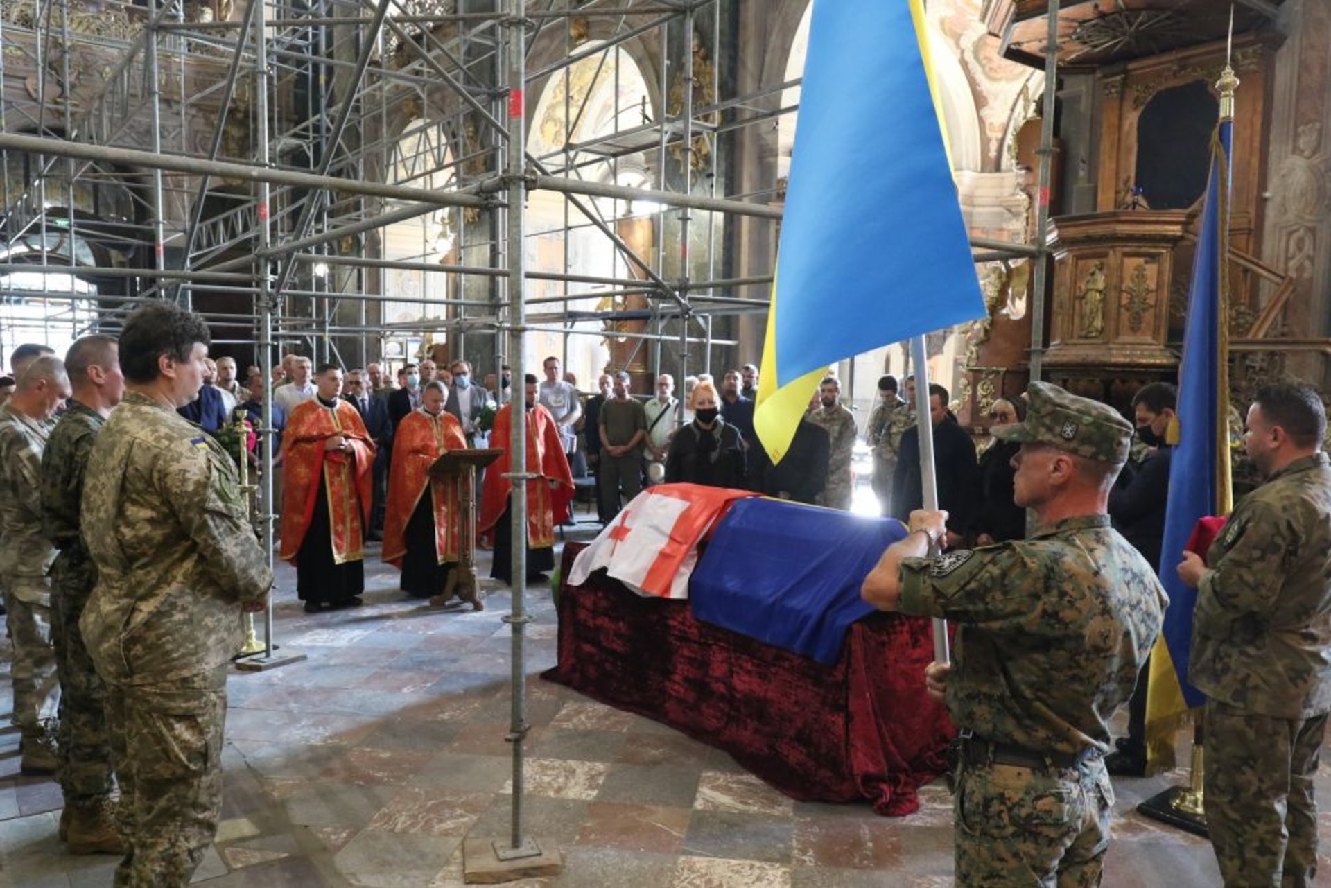 У Львові перепоховали українця, який загинув під час російсько-грузинської війни