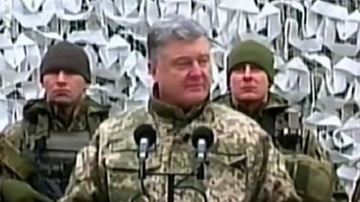 Порошенко прибув в район проведення операції Об’єднаних сил на Донбасі