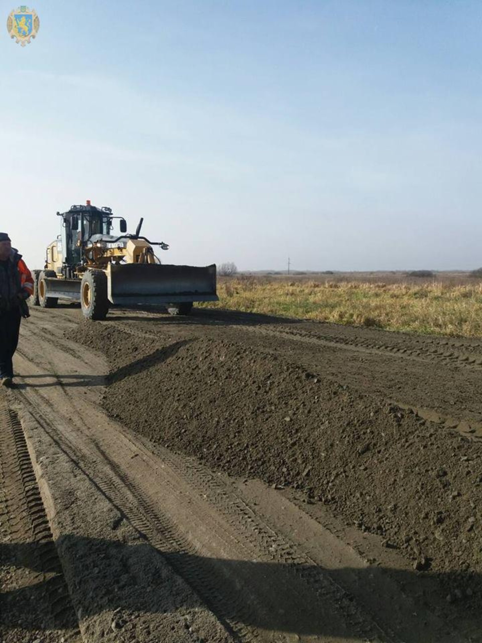 На Львівщині триває ремонт автомобільної дороги "Дрогобич-Комарно"