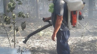 На Львівщині через спеку горить трава на курортах і в селах