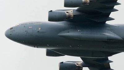Літак повітряних сил Великої Британії здійснив посадку у Львові