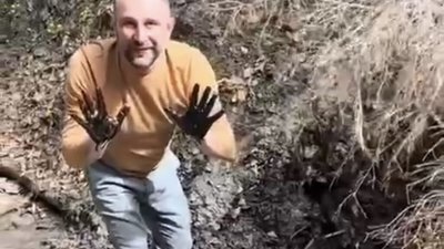 На Львівщині із землі бʼє нафта (ВІДЕО)