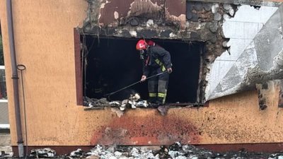 На Львівщині горів геріатричний пансіонат