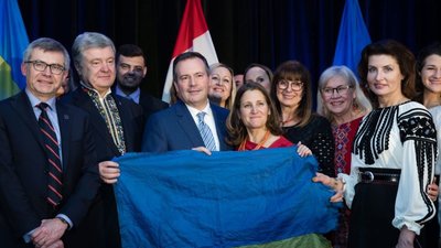 Заступник Прем’єр-міністра Канади Христя Фріланд прибула на зустріч з Петром Порошенком в Едмонтон