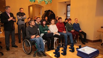 На Львівщині провідних спортсменів з інвалідністю відзначили нагородами (ФОТО)