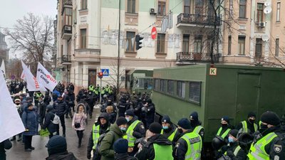 У Києві знову протестують підприємці (ФОТО, ВІДЕО)