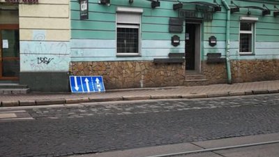У Львові падають знаки дорожнього руху (ФОТО)