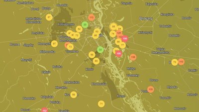 У Києві фіксується погіршення стану повітря